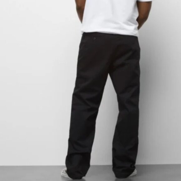 VANS Authentic Chino Loose Fit Black Pants Size 30 - Picture 2 of 11